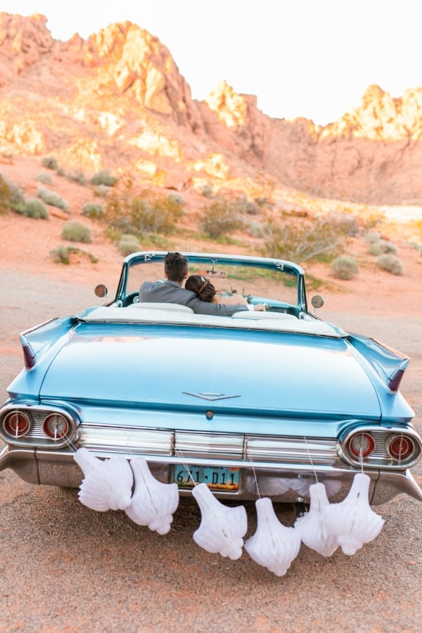 Flock cirkulære faglært Wedding Car Rental in Las Vegas ‣ Vegas Vintage Classic Rental Cars